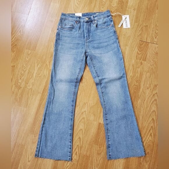 Blank NYC |The Varick Kick Flare Ankle Jeans - size 24 - Picture 3 of 12